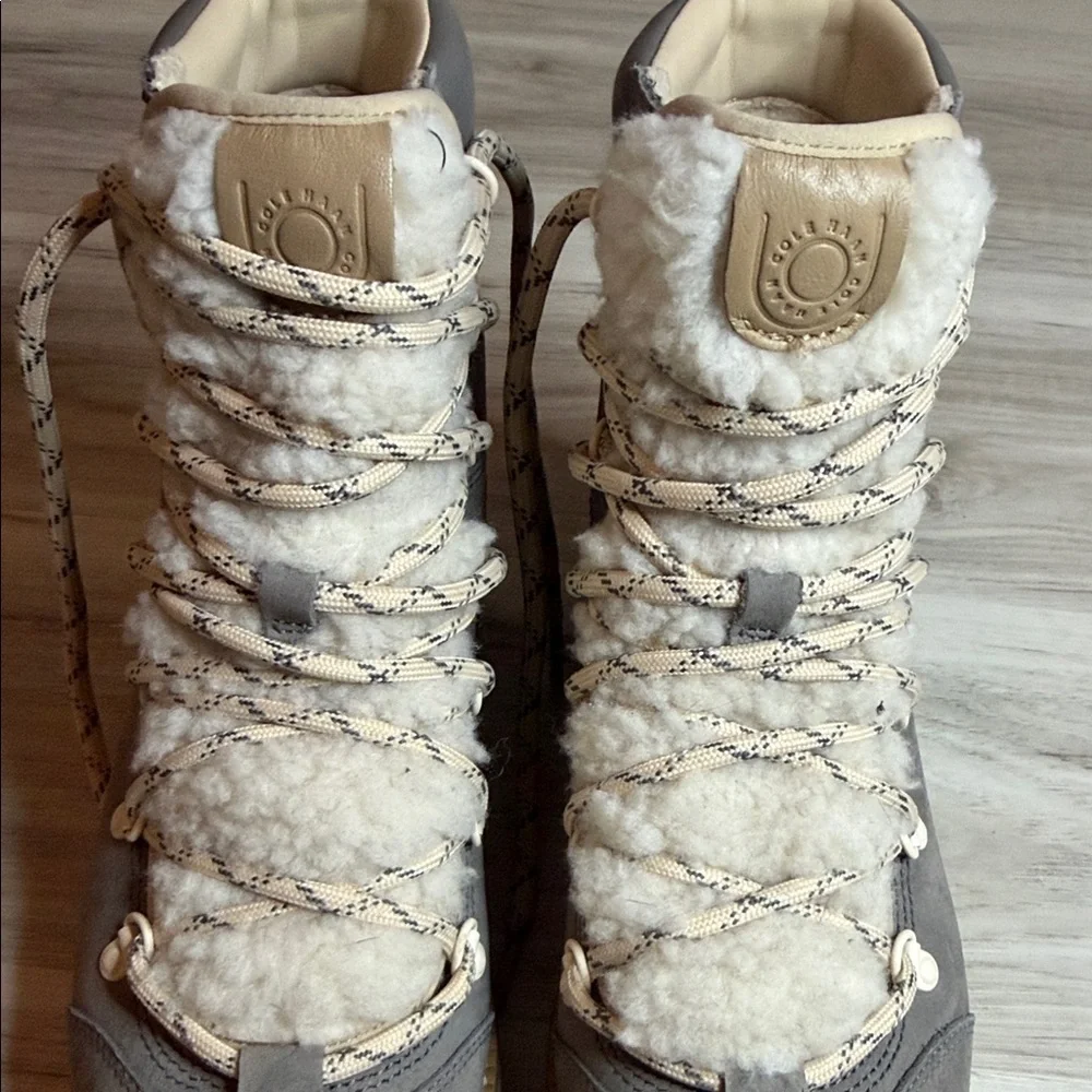 COLE HAAN Gray Women's Boots size 8